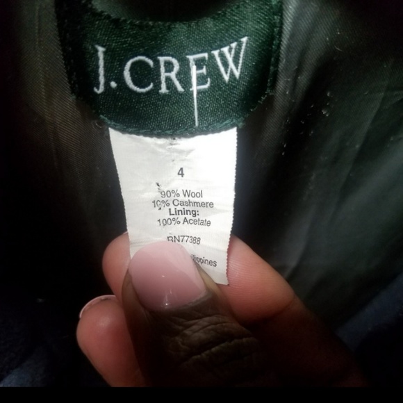 J. Crew Coat Cashmere and Wool Coat - Picture 6 of 8